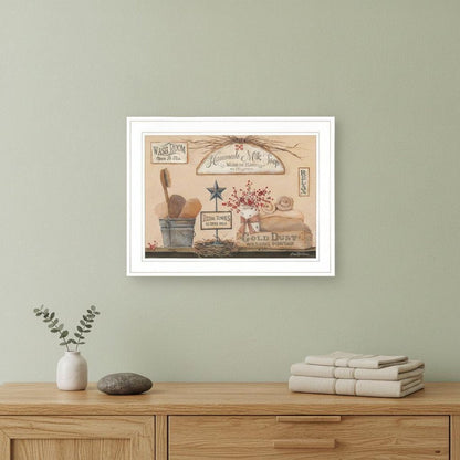 Wash Room 2 White Framed Print Bathroom Wall Art HomeRoots