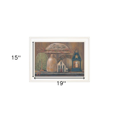 Love Never Fails 5 White Framed Print Wall Art HomeRoots