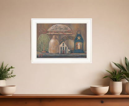 Love Never Fails 5 White Framed Print Wall Art HomeRoots
