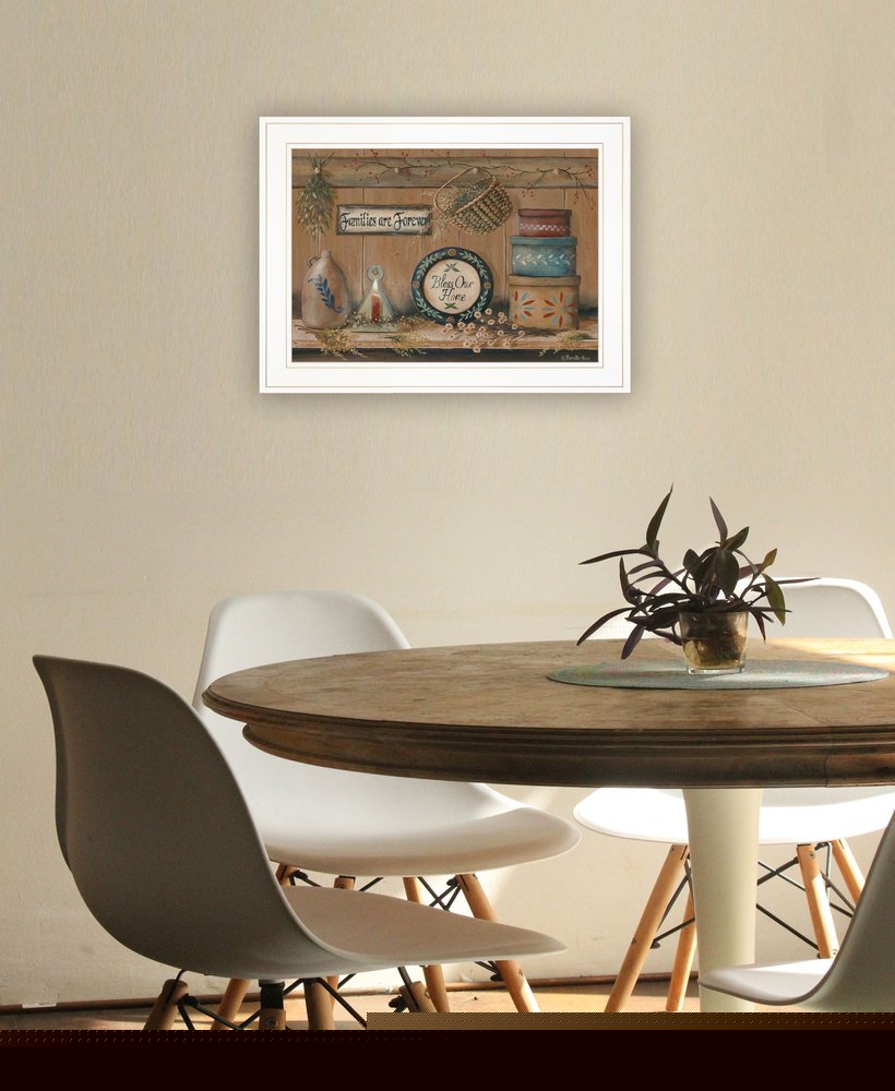 Treasures on the Shelf II 2 White Framed Print Wall Art HomeRoots