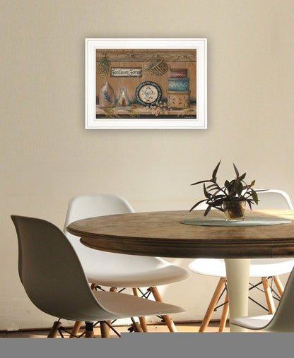 Treasures on the Shelf II 2 White Framed Print Wall Art HomeRoots