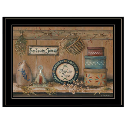 Treasures on the Shelf II 3 Black Framed Print Wall Art HomeRoots