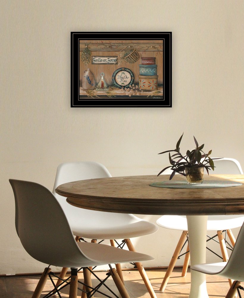 Treasures on the Shelf II 3 Black Framed Print Wall Art HomeRoots