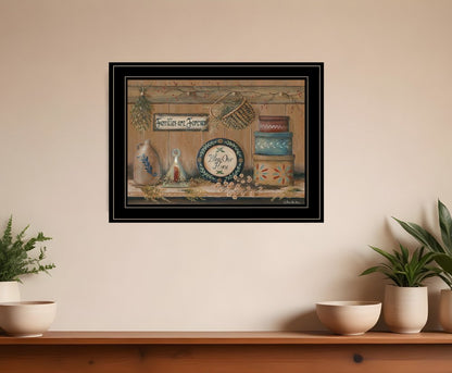 Treasures on the Shelf II 3 Black Framed Print Wall Art HomeRoots