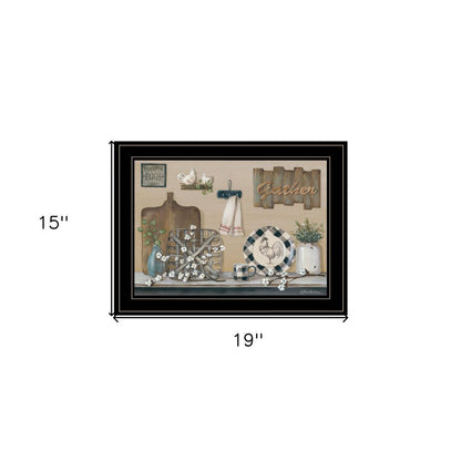 Farmhouse Kitchen Black Framed Print Kitchen Wall Art HomeRoots