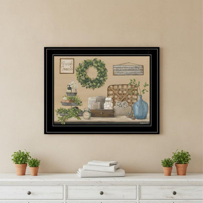 Farmhouse Bath I 3 Black Framed Print Bathroom Wall Art HomeRoots