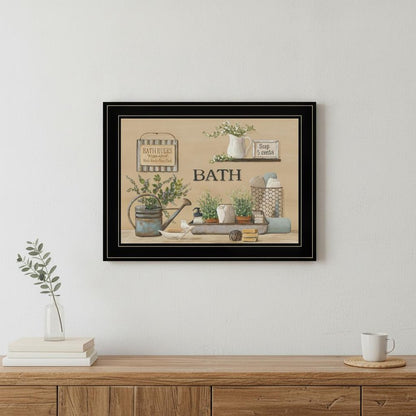 Farmhouse Bath Black Framed Print Bathroom Wall Art HomeRoots