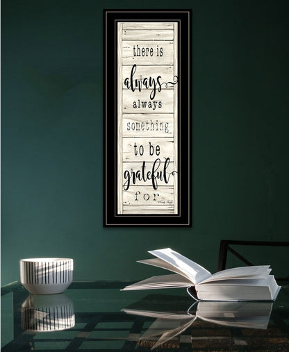 Be Grateful Collection 2 Black Framed Print Wall Art HomeRoots