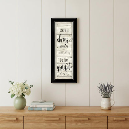 Be Grateful Collection 2 Black Framed Print Wall Art HomeRoots