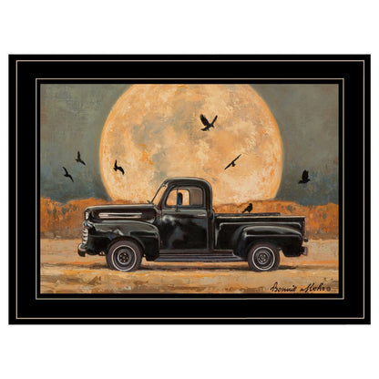 Harvest Moon 4 Black Framed Print Kitchen Wall Art HomeRoots