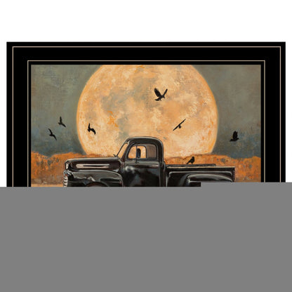Harvest Moon 4 Black Framed Print Kitchen Wall Art HomeRoots