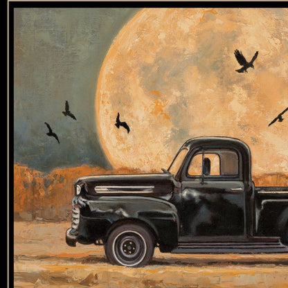 Harvest Moon 4 Black Framed Print Kitchen Wall Art HomeRoots