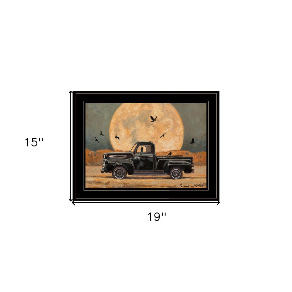 Harvest Moon 4 Black Framed Print Kitchen Wall Art HomeRoots