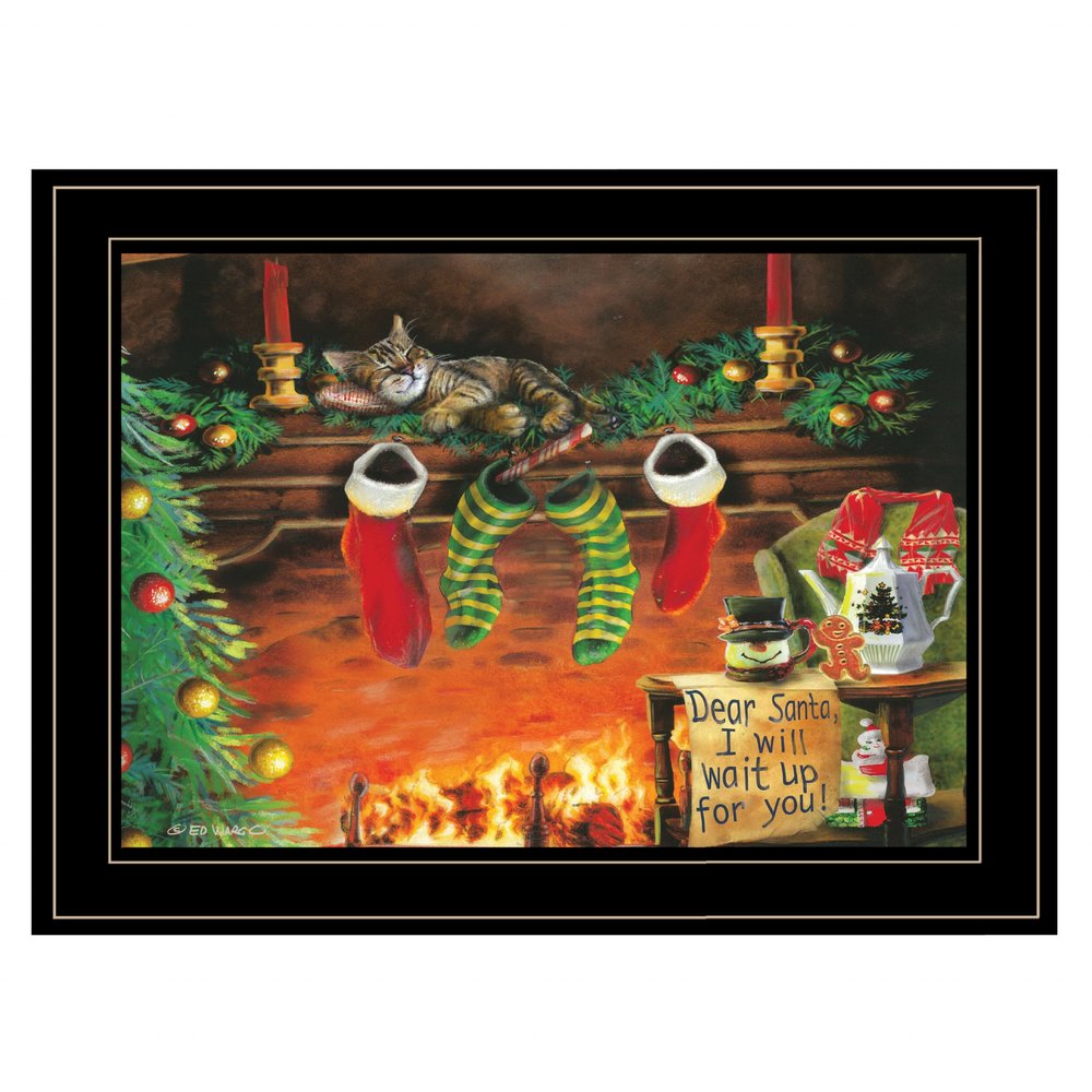 I Will Wait Up 3 Black Framed Print Wall Art HomeRoots