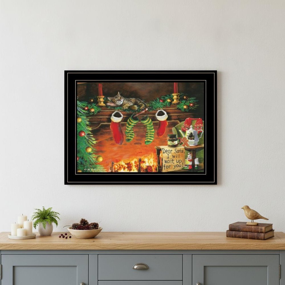 I Will Wait Up 3 Black Framed Print Wall Art HomeRoots