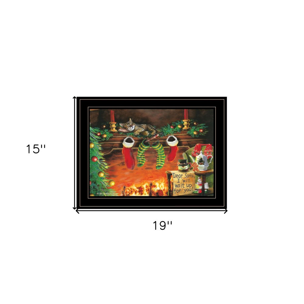 I Will Wait Up 3 Black Framed Print Wall Art HomeRoots