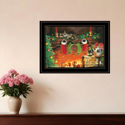 I Will Wait Up 3 Black Framed Print Wall Art HomeRoots