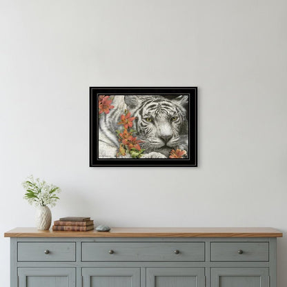 Tiger Lily 3 Black Framed Print Wall Art HomeRoots
