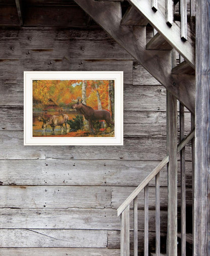 Peaceful Retreat 2 White Framed Print Wall Art HomeRoots