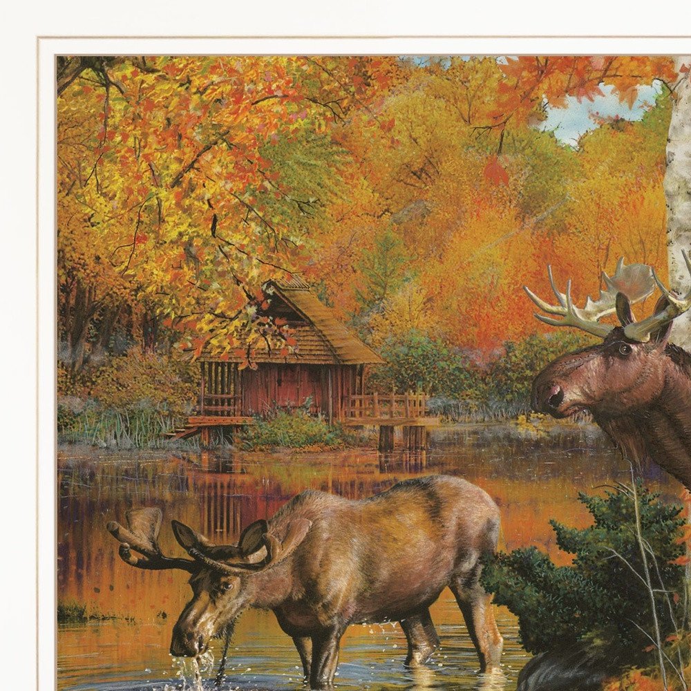Peaceful Retreat 2 White Framed Print Wall Art HomeRoots