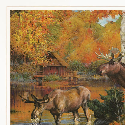 Peaceful Retreat 2 White Framed Print Wall Art HomeRoots