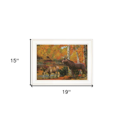 Peaceful Retreat 2 White Framed Print Wall Art HomeRoots