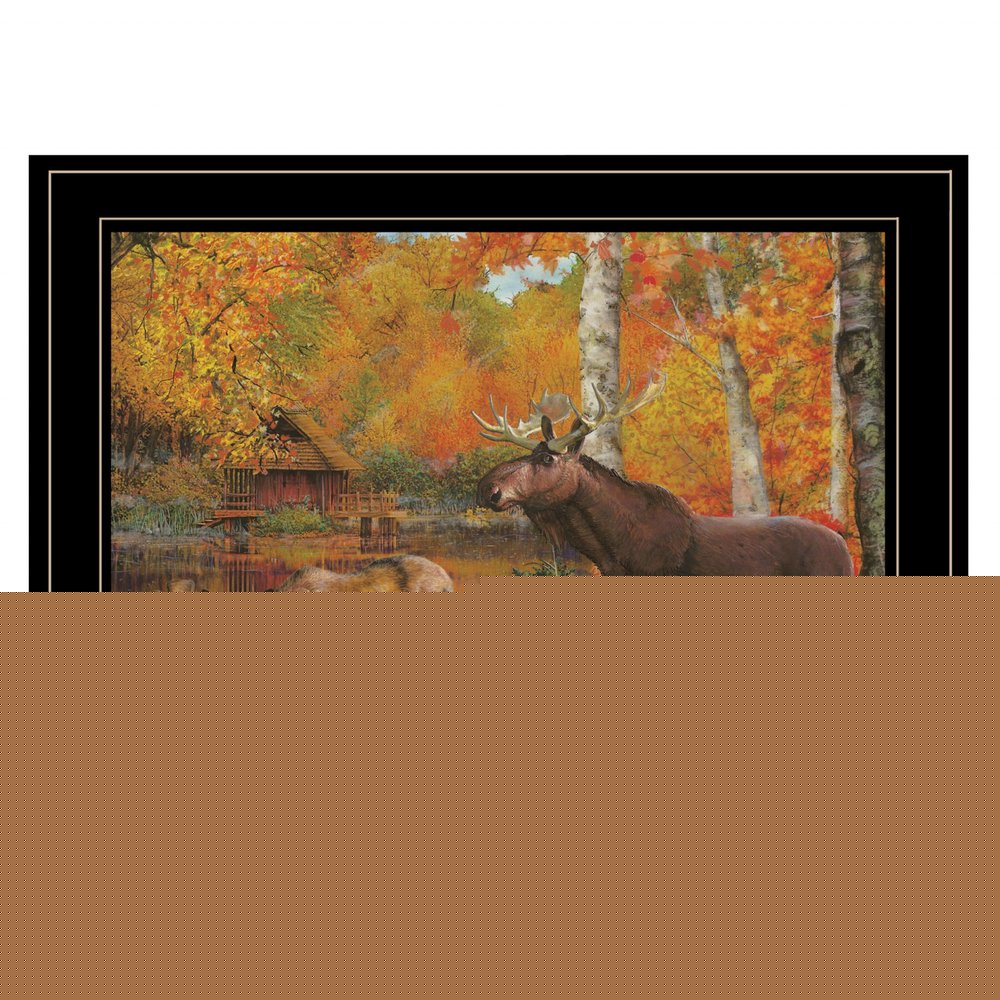 Peaceful Retreat 3 Black Framed Print Wall Art HomeRoots