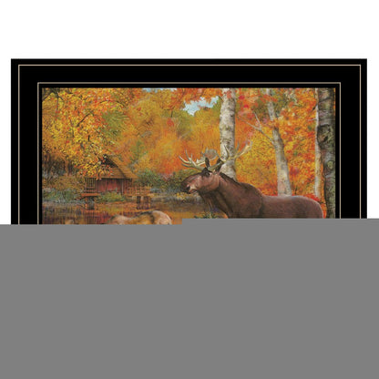 Peaceful Retreat 3 Black Framed Print Wall Art HomeRoots