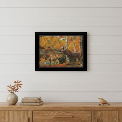 Peaceful Retreat 3 Black Framed Print Wall Art HomeRoots