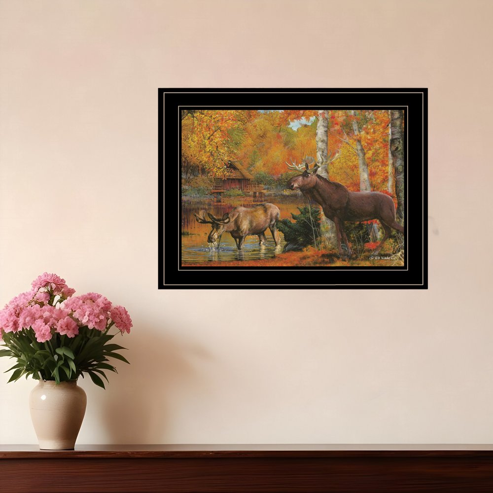 Peaceful Retreat 3 Black Framed Print Wall Art HomeRoots