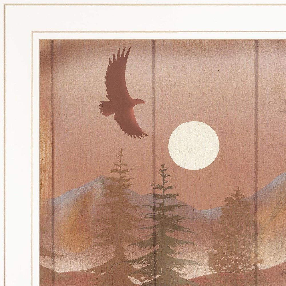Full Moon I 1 White Framed Print Wall Art HomeRoots