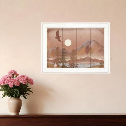 Full Moon I 1 White Framed Print Wall Art HomeRoots