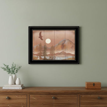 Full Moon I 2 Black Framed Print Wall Art HomeRoots