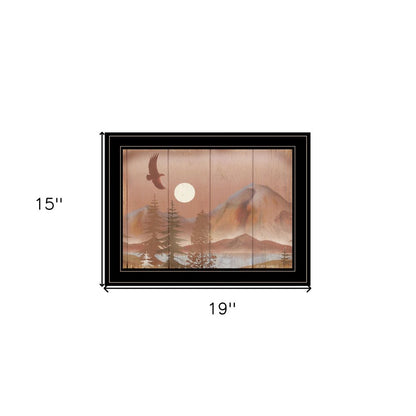 Full Moon I 2 Black Framed Print Wall Art HomeRoots