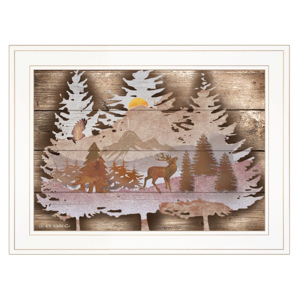 Great Outdoors I 2 White Framed Print Wall Art HomeRoots