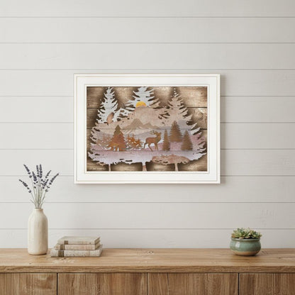 Great Outdoors I 2 White Framed Print Wall Art HomeRoots