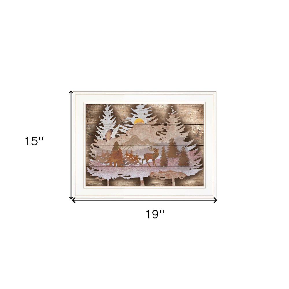 Great Outdoors I 2 White Framed Print Wall Art HomeRoots