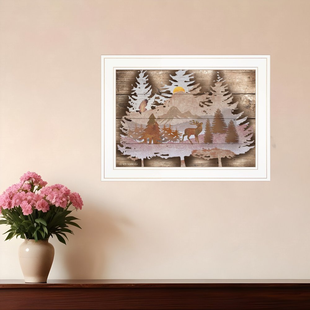 Great Outdoors I 2 White Framed Print Wall Art HomeRoots