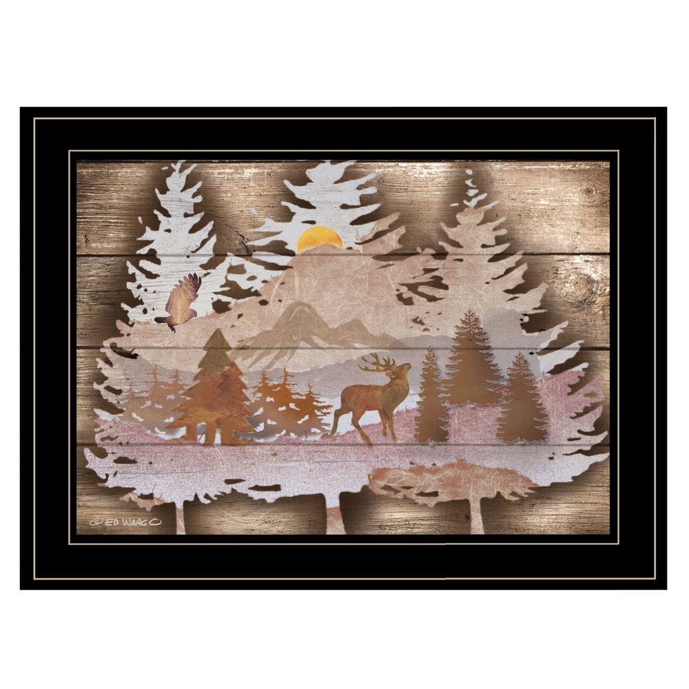 Great Outdoors I 3 Black Framed Print Wall Art HomeRoots