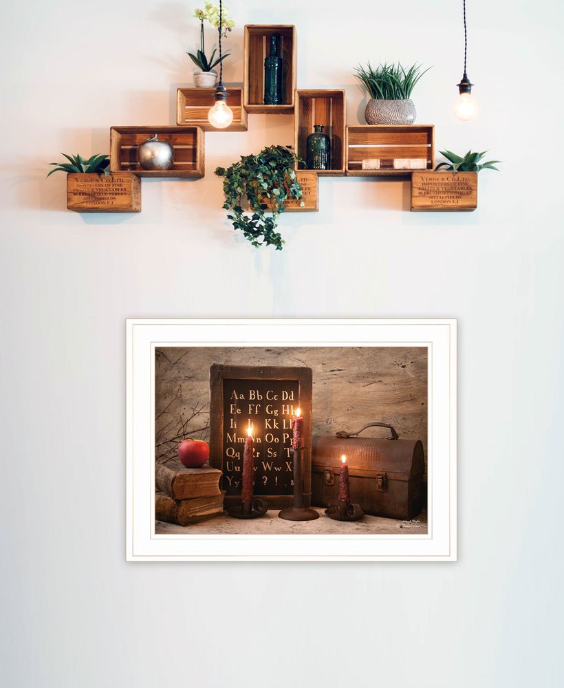 School Nights 2 White Framed Print Wall Art HomeRoots