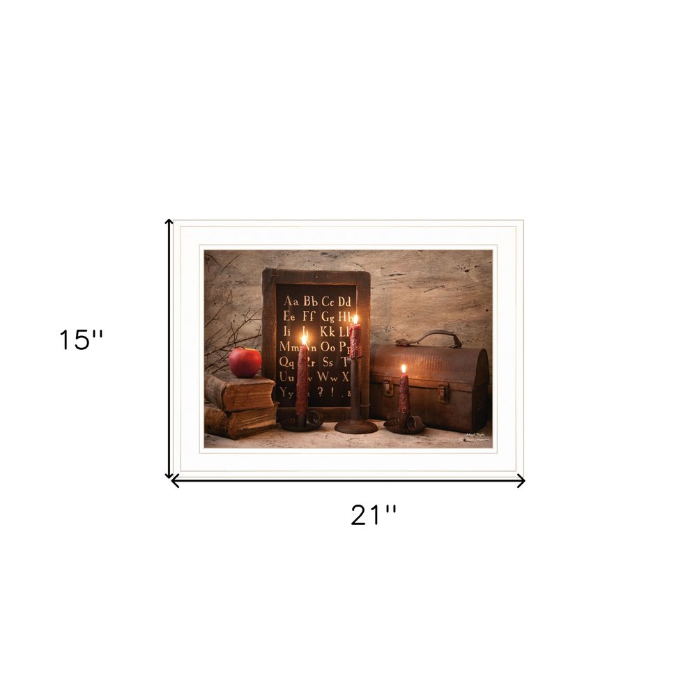 School Nights 2 White Framed Print Wall Art HomeRoots