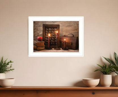School Nights 2 White Framed Print Wall Art HomeRoots