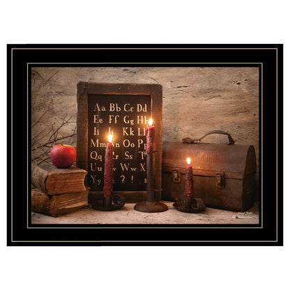 School Nights 3 Black Framed Print Wall Art HomeRoots
