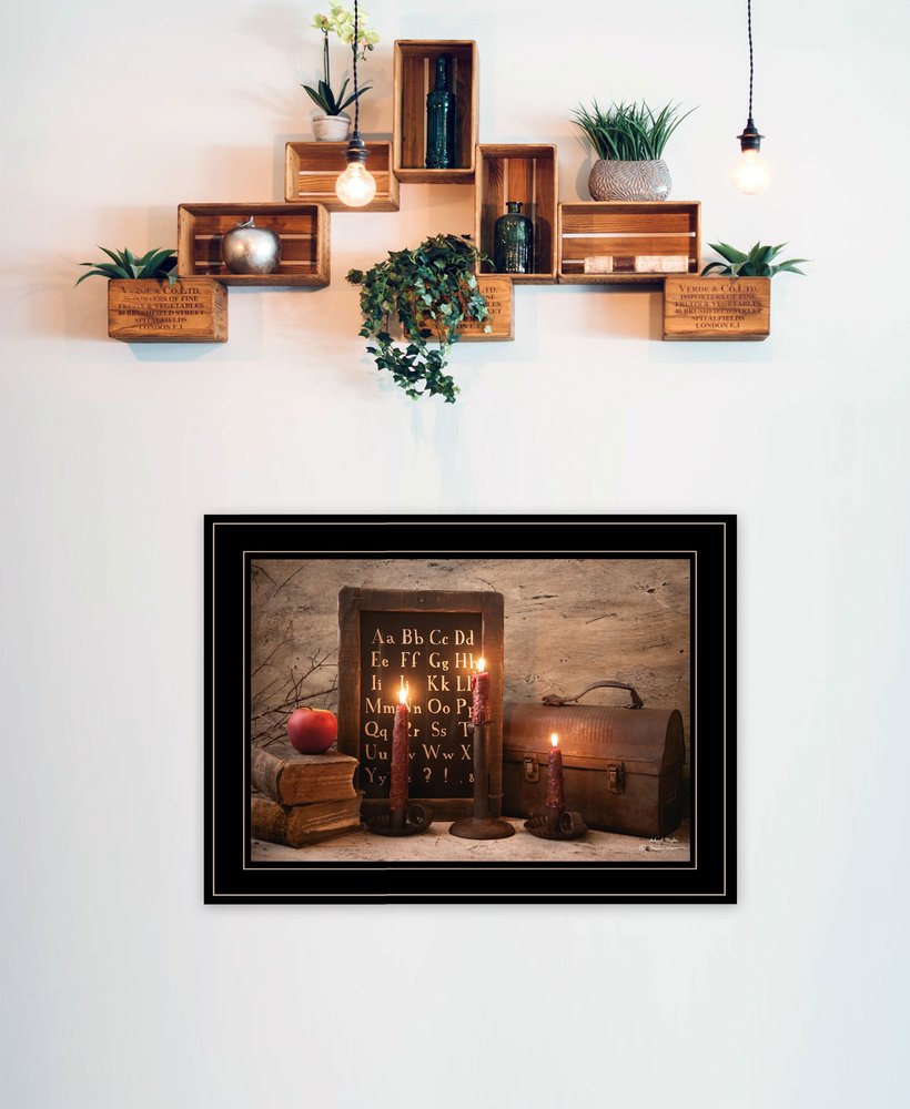 School Nights 3 Black Framed Print Wall Art HomeRoots