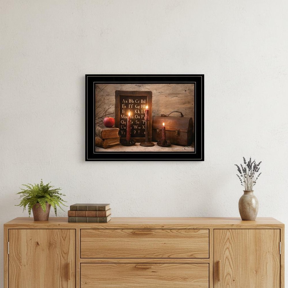 School Nights 3 Black Framed Print Wall Art HomeRoots