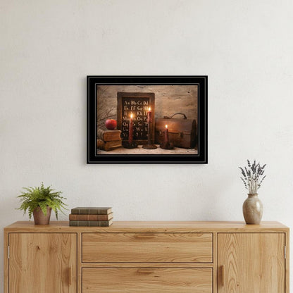 School Nights 3 Black Framed Print Wall Art HomeRoots