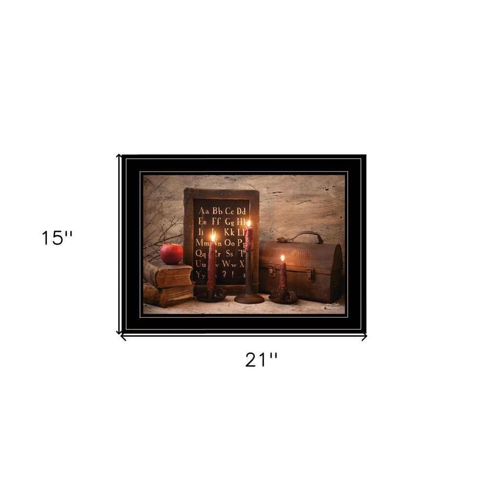 School Nights 3 Black Framed Print Wall Art HomeRoots