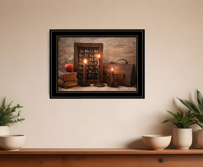 School Nights 3 Black Framed Print Wall Art HomeRoots