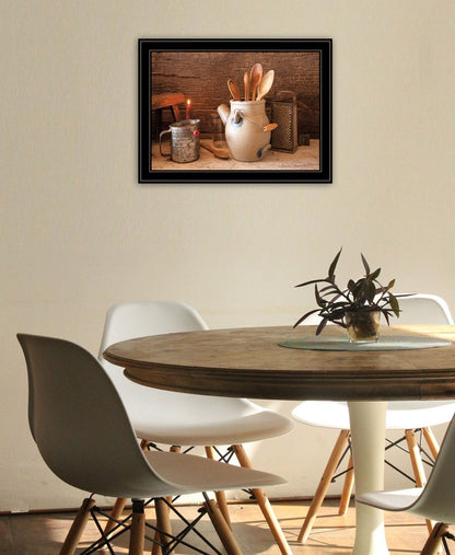 Grandmas Kitchen Tools 3 Black Framed Print Kitchen Wall Art HomeRoots