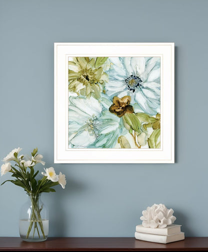 Sea glass Garden I 2 White Framed Print Wall Art HomeRoots